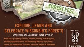 11th Biennial FOREST FEST at Trees For Tomorrow, 2026