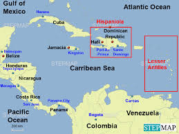Stepmap Caribbean Islands Landkarte Fur Mexico