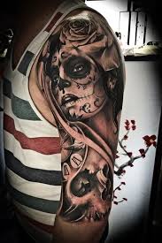 Dia De Los Muertos Day Of The Dead Sugar Skull Girl Tattoos Perfect Tattoo Artists Skull Girl Tattoo Sugar Skull Girl Tattoo Tattoos