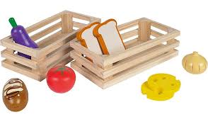 George Home Wooden Food Crates Read Reviews And Buy Online At George At Asda Shop From Our Latest Ra Wooden Food Childrens Play Kitchen George Home