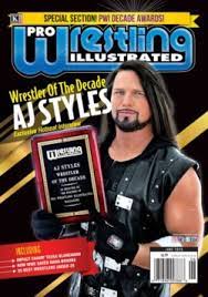 Pro Wrestling Illustrated June 01 2020 Magazine March 13 2020 Aj Styles Pro Wrestling Wrestling