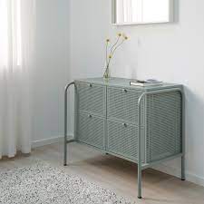 Great savings free delivery / collection on many items. Nikkeby Grey Green Chest Of 4 Drawers 84x70 Cm Ikea