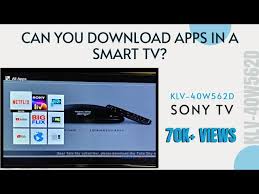 In this article, we'll go over how to download the app and the easiest and most straightforward way to install the disney+ app, as well as most other apps, is through the google play store on your tv. Can You Download Apps In A Smart Tv Klv 40w562d Sony Tv Youtube
