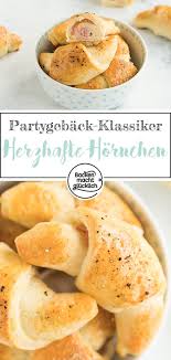 Schinken Kase Hornchen Mit Quark Ol Teig Backen Macht Glucklich Rezept Herzhafte Snacks Quark Ol Teig Fingerfood
