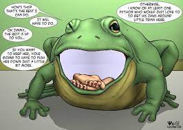 Frog vore