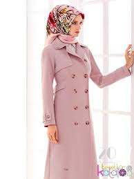 Cift Dugme Detayli Pardesu Islami Moda Musluman Modasi The Dress