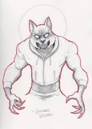 Make a coloring book with horror goosebumps for one click. Werewolf Of Fever Swamp From Goosebumps By Luciano Vecchio In Jude Deluca S Literary Folklore Mythological And Creepypasta Characters Comic Art Gallery Room