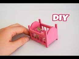 minyatur besik yapimi kendin yap barbie esyalari youtube barbie minyaturler bebek mobilyasi