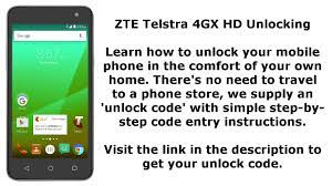 Sign in to my telstra using your telstra id. Unlock Zte Telstra 4gx Hd Sim Network Unlock Pin Youtube