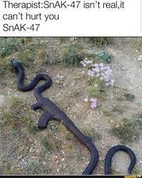 Isn T Real It Can T Hurt You Snak 47 Ry
