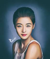 Smudge Painting Jun Ji Hyun Digital Painting Photoshop Photoshop Painting Photoshop Editing