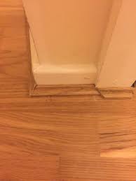 Beading Doorway Frame Flooring Hardwood Floors Hardwood