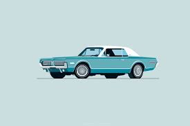 Ex Industrial Designer S Hyper Clean Vintage Car Illustrations Car Illustration Car Vintage Cars