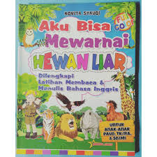 Belajar mewarnai gambar hewan kupu kupu. Buku Anak Tk Aku Bisa Mewarnai Hewan Liar Shopee Indonesia
