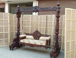 Browse living room decorating ideas and furniture layouts. Indoor Wooden Swing High Quality Jhula Yt 73