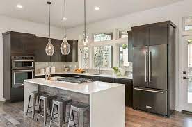 79 Creative Small Kitchen Design Organization Ideas Small Modern Kitchens Modern Kitchen White Modern Kitchen