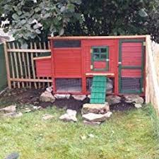 Pets Imperial Huhnerstall Monmouth Fur Bis Zu 4 Huhner Innovative Verriegelung Mit Laufstall Auslauf Und Legenest Amazon De Kuche Haushalt
