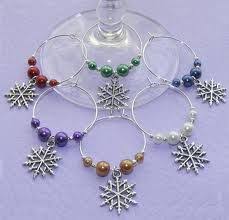 Bed, bath and beyond, a set of similar wine charms. 36 Wine Charms Ideas Wine Charms Wine Glass Charms Wine