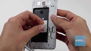 Galaxy j7 / j7 v. Samsung Galaxy J7 2016 How To Insert Sim Card Memory Card Youtube