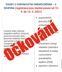 Brzy by se také mohla otevřít registrace k očkování pro děti. Ockovani Proti Onemocneni Covid 19 Osob S Pas Starsich 16 Let Nautis