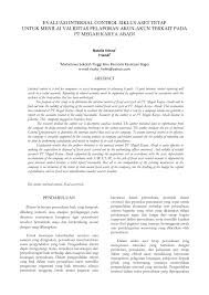 Pengertian aktiva tetap adalah aktiva yang memiliki wujud dan digunakan untuk operasi perusahaan dan tidakuntuk a. Pdf Evaluasi Internal Control Siklus Aset Tetap Untuk Menilai Validitas Pelaporan Akun Akun Terkait Pada Pt Megah Karya Abadi