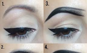 black eyebrows tutorial makeup mania