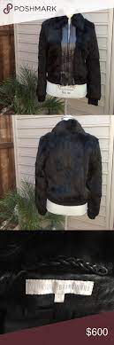 Veronique Banquinho Angora Leather Jacket Leather Jacket Leather Jackets