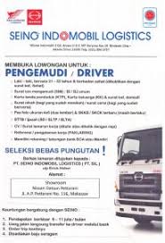 Check spelling or type a new query. Loker Pt Seino Indomobil Logistic 2020