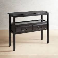 Anywhere Rubbed Black Console Table With Pull Handles Pier 1 Imports Black Console Table Console Table Indoor Patio Furniture