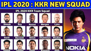 Here is the tentative players list and final squads of kolkata knight riders. Kolkata Knight Riders Team Indian Premier League T20 Squad