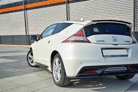 The flap is also in conjunction with the garnish flap to gain extra down force without gaining drag. Spoiler Extension Honda Cr Z Textured Our Offer Honda Cr Z Maxton Design