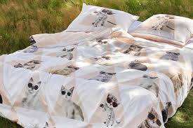 Cool Cats Linge De Lit Moderne Et Decale Chat A Lunettes Parure Housse De Couette 1 Personne Et 2 Pe Parure Housse De Couette Lit Moderne Housse De Couette