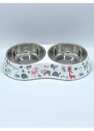 A cute highlight and not only in the kitchen. Stainless Steel 2 Bowl Designer Set Skilos
