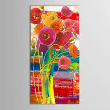 Check spelling or type a new query. Hand Painted Modern Abstract Decorative Beautiful Flowers In Vase Oil Painting Canvas Art Work Hand Painted Flower Abstractmodern Paintings Flowers Aliexpress
