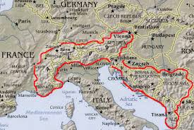 Alps Mountains Map And Details World Atlas Mirette On The High Wire Geography Alps Map Montenegro Map