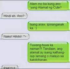 Now you can tell corny dad jokes and you have learned the best jokes to tell your boyfriend or girlfriend. Pinoy Meme Pakyu Tagalog Quotes Hugot Funny Tagalog Quotes Funny Tagalog Quotes