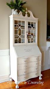 Only 1 available and it's in 1 person's cart. A Revamped Antique Secretary Vintage Secretary Desk Secretary Desk Makeover Painted Furniture