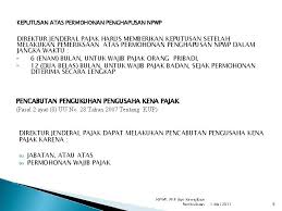 Melebur menjadi badan usaha baru bernama bpr c. Pertemuan Ke 9 Npwp Nomor Pokok Wajib Pajak