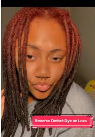 new year, new look🥹 stepping out my comfort zone! #fyp #blacktiktok  #locsoftiktok #reverseombrelocs #hairdye #diyproject #trending