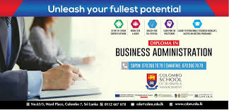 Apply for the postgraduate diploma in applied management. Diploma In Business Administration Colombo School Of Business Management Csbm Coursenet