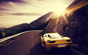 You can find more of my work here. Wallpaper Sunlight Landscape Sunset Reflection Sky Photography Evening Morning Sports Car Highway Yellow Cars Coupe Driving Performance Car Ferrari 458 Light Plant Supercar 1920x1200 Px Computer Wallpaper Land Vehicle Automotive