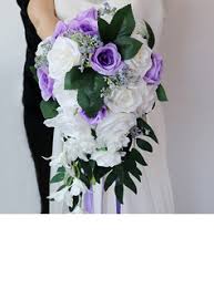 Maybe you would like to learn more about one of these? Simple And Elegant Cascade Silk Flower Bridal Bouquets Bridal Bouquets 123224884 Jj S House