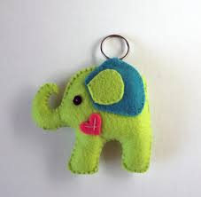 Personalized Felt Keychain With Your Choice Of Text No 1 Grandma Keychain Christmas Gift Animal Favor Stocking Stuffer Felt Keychain Felt Keyring Felt Ornaments