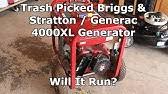 Then adjust governor repair manual and for the over voltage there is an adjustment on the control board. Adjust Low Idle Rpms Generac Generator 4000exl 4000xl Youtube
