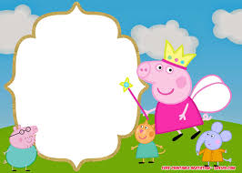 Free Printable Peppa Pig Invitation Template Drevio Pig Birthday Invitations Peppa Pig Birthday Invitations Peppa Pig Invitations