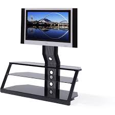 Black and chrome glass tv stand fits tvs up to 55 in. Spar Glass And Metal Tv Stand For Tvs Up To 65 Dailysavesonline Com Dailysavesonline Com In Australia