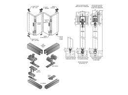 Hercules plus sliding door gear system for folding doors 1800mm long (25kg/40kg). Multifold 30e Hilalldam Sliding Door Systems