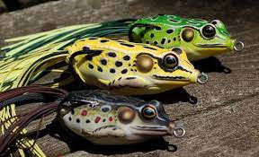 Live Target Hollow Body Frogs Topwater Lures Largemouth Bass Fishing Old Fishing Lures