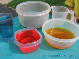 Encourage investigation with mathematical concepts with simple hands on math activities using every day items. Water Math Science Activities For Kids Ages 3 6 The Measured Mom