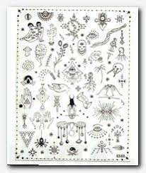Ink Hot Tattoo Poke Tattoo Tattoo Flash Sheet Stick N Poke Tattoo